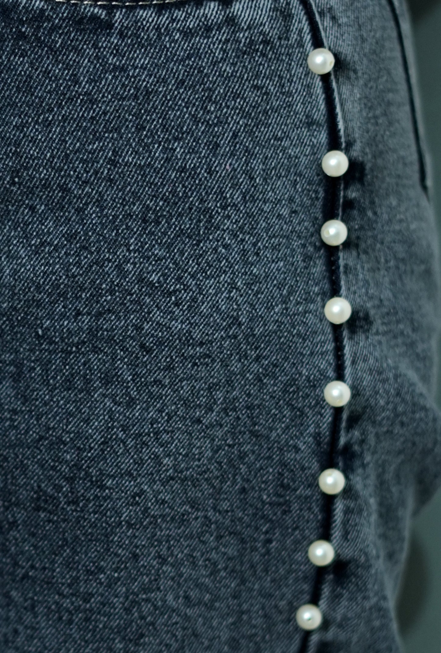 Pearl Design Straight Fit Jeans