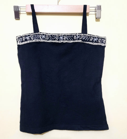 Emberaa Women's Polaris Pearl Knit Crop Top