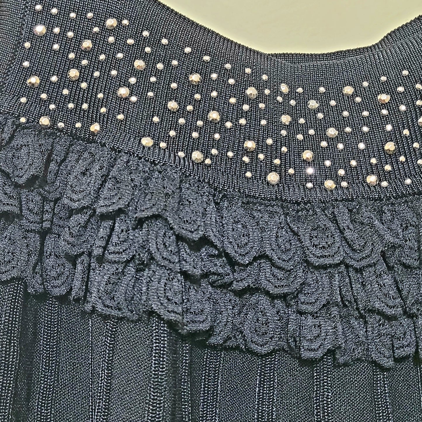 Emberaa Women's Moon Spark Ruffle Crop Top